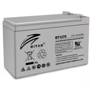 Акумуляторна батарея AGM RITAR 12 V 7.0 Ah (RT1270-)