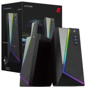 Акустична система 2E PCS233 RGB, 2.0, USB, Black