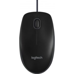 Миша Logitech B100 USB Black
