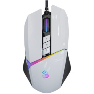 Миша ігрова A4Tech W60 Max Bloody Panda White