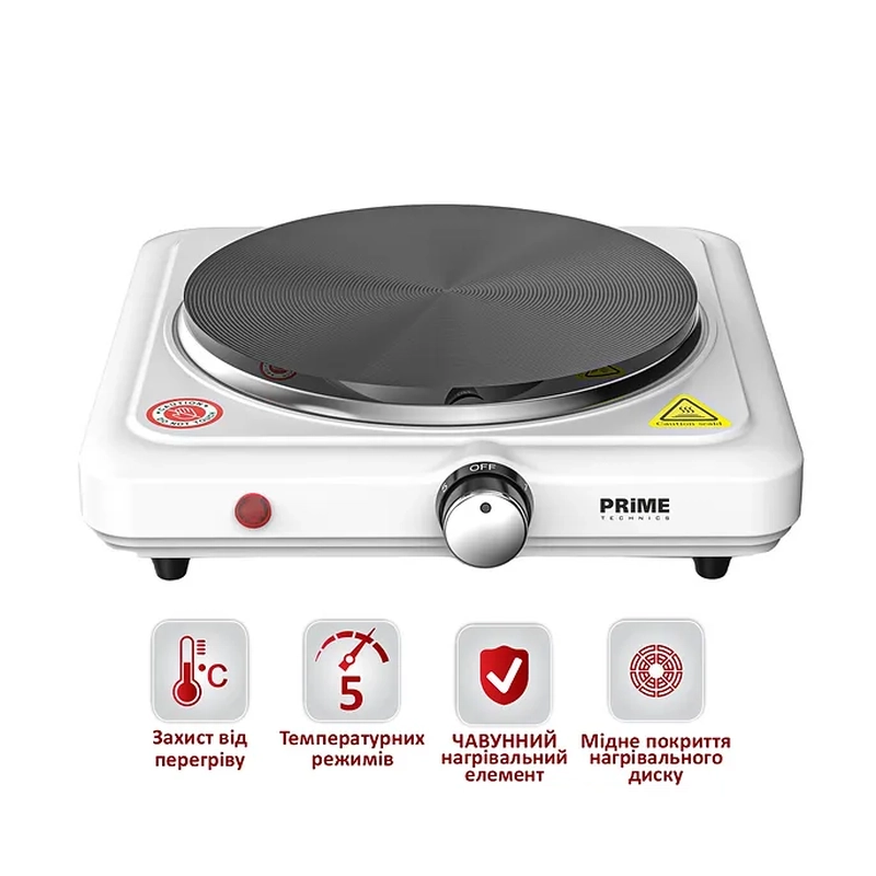 Електроплита  PRIME Technics PEC 1518