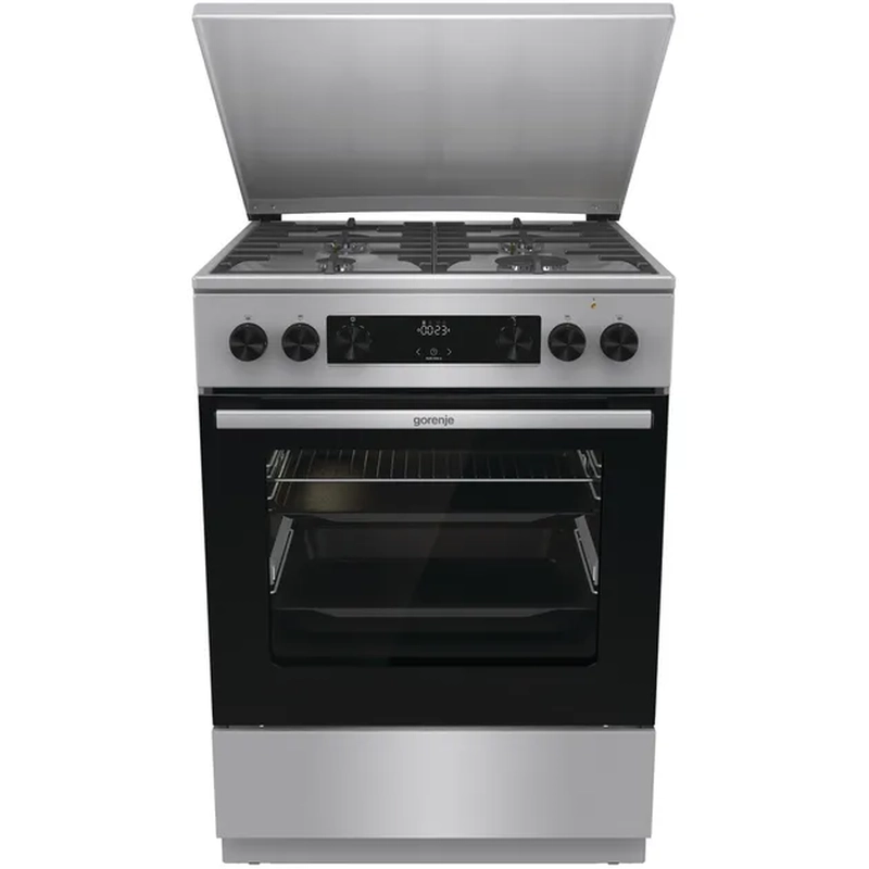 Плита газова GORENJE GKS 6C71 XF (FM6A4D-FPJDB)