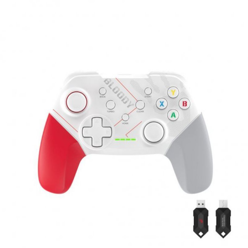 Бездротовий геймпад Bloody GPW50 (Sports White)