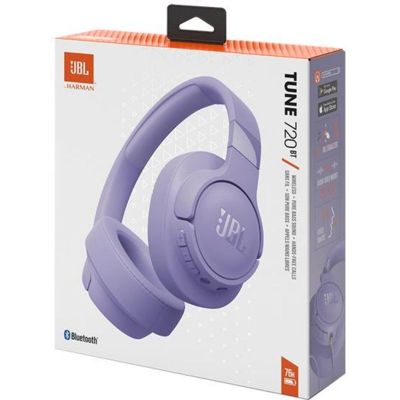 Навушники  JBL Tune 720BT Purple (JBLT720BTPUR)