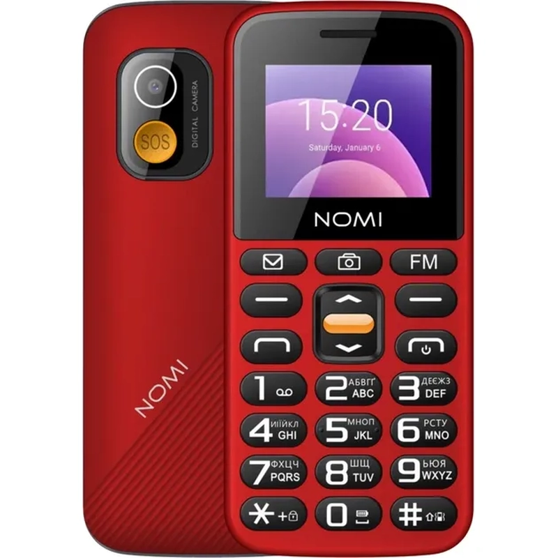 Термінал Nomi i1820 Red (червоний)