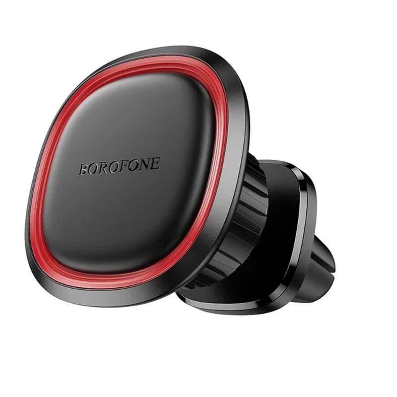 Автотримач Borofone BH124 Air Outlet Black and Red