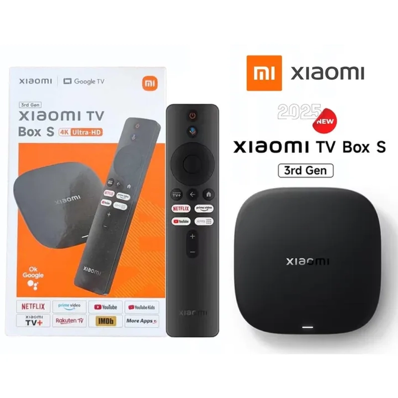 Медіаплеєр Xiaomi Smart TV Box S (3rd Gen) (001012519344)