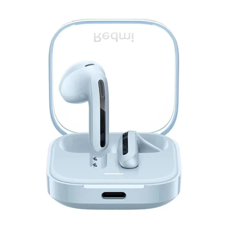 Навушники Xiaomi Redmi Buds 6 Active (BHR8394GL) Transparent Blue