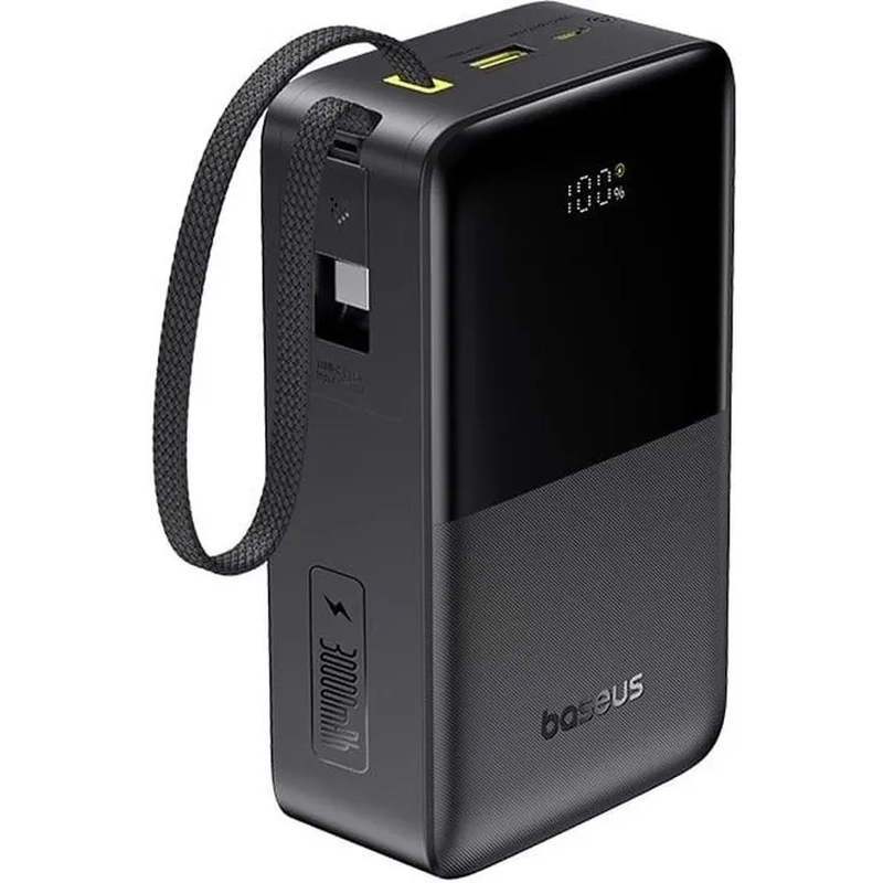Батарея Baseus EnerFill FC51 Bipow 2 Pro 22.5W 30000mAh Black (E0028100)