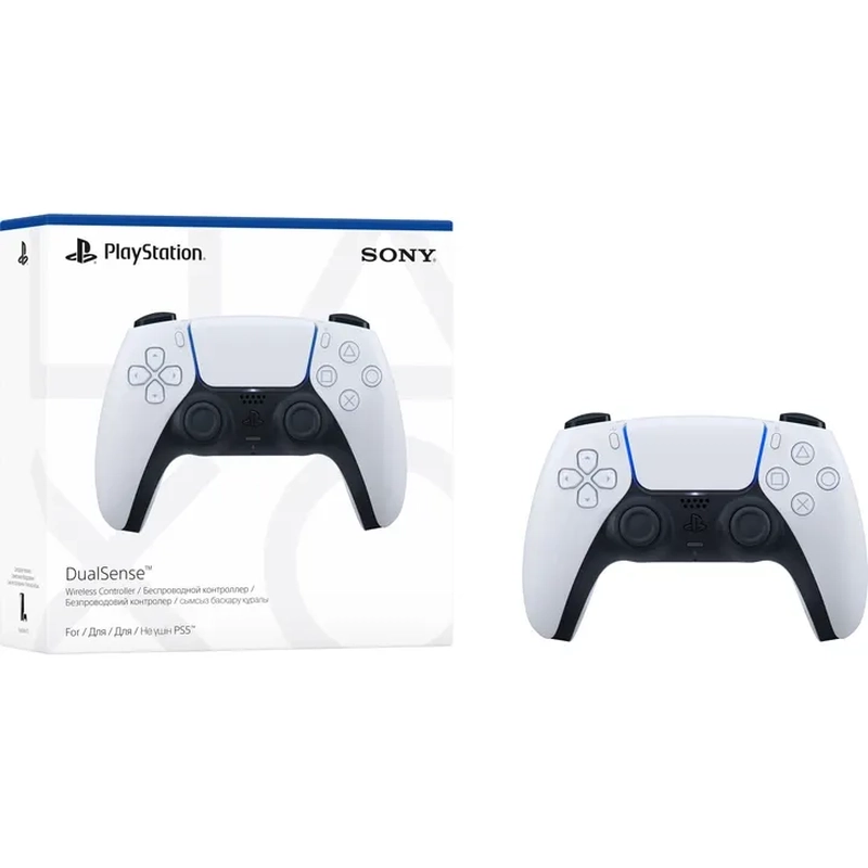 Геймпад бездротовий Sony PlayStation 5 Dualsense White (1000050246)