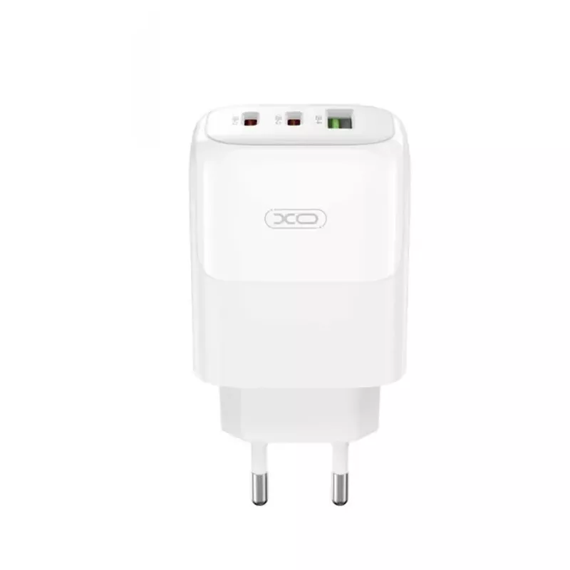 ЗП ХО L139 triple GaN nitride USB-A/2USB-C 65W White