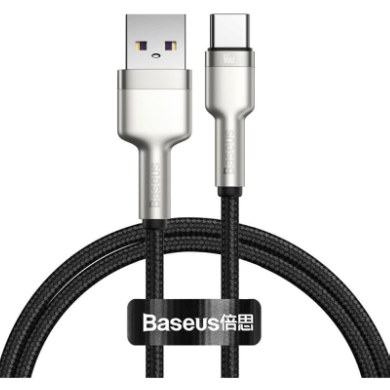 Кабель Baseus Type-C 66W 1m (CAKF000101) Black