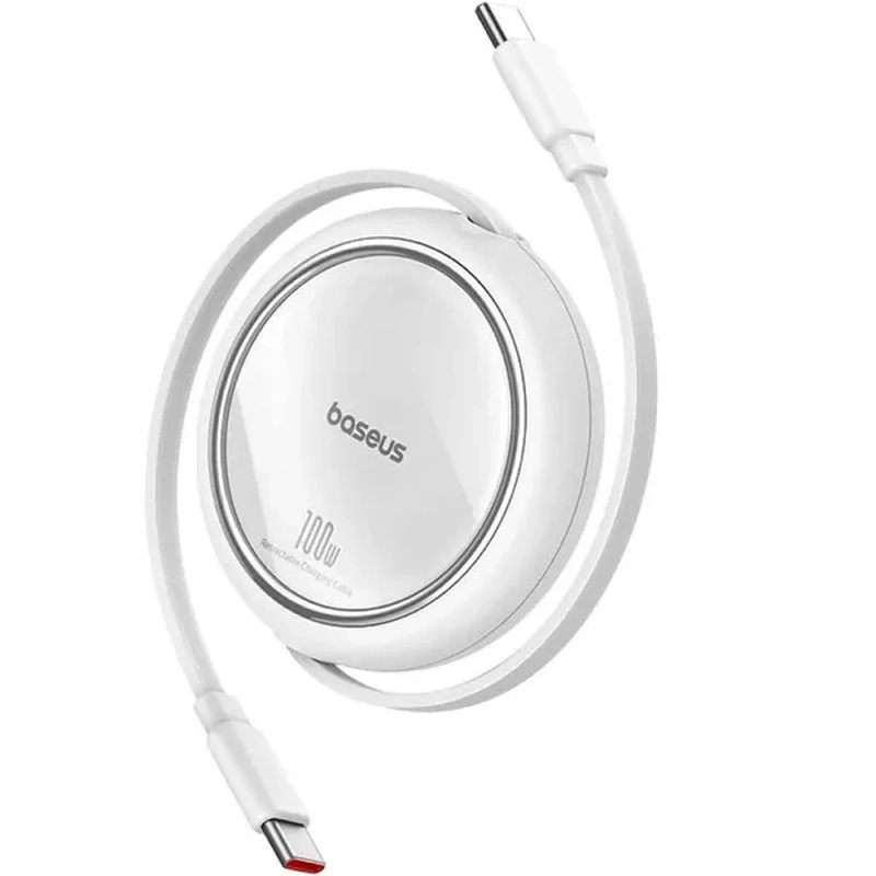 Кабель Baseus Type-C Type-C 100W 1m Moon White P10364500211-00