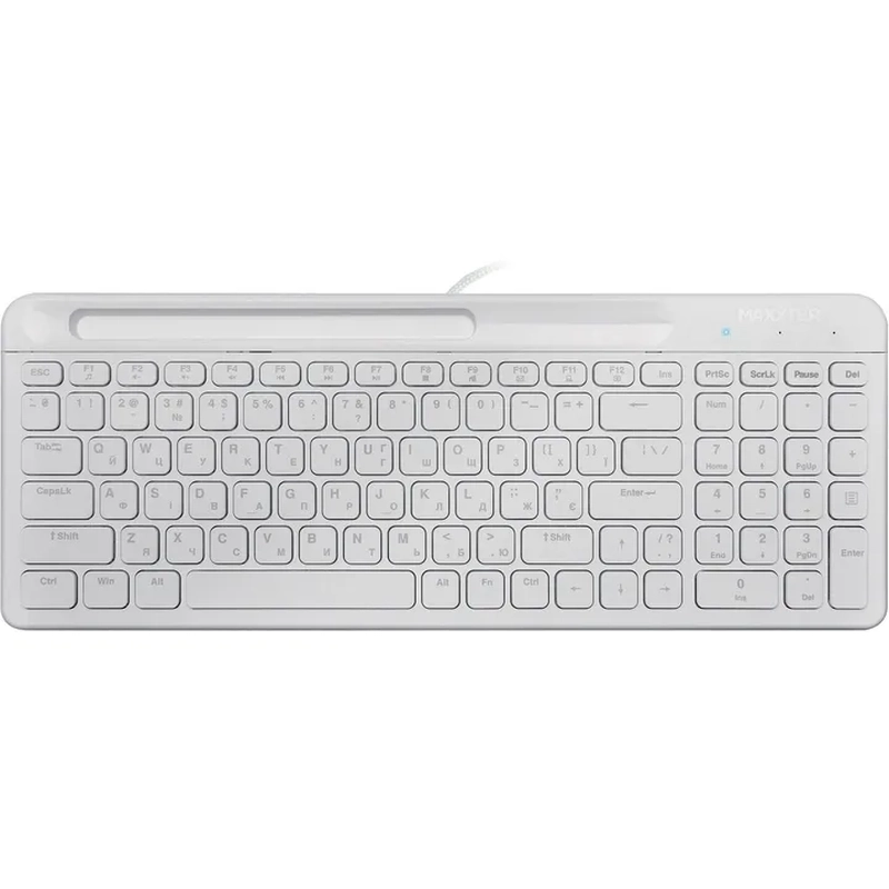 Клавіатура Maxxter KB-01W-UA