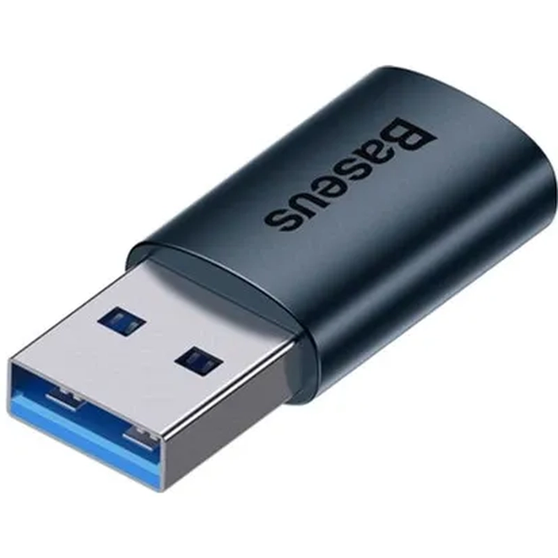 Адаптер Baseus Ingenuity OTG USB 3.1 to Type-C Blue ZJJQ000103