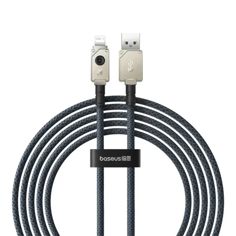 Data кабель Baseus Unbreakable Lightning 2m Stellar White P10355802221-01