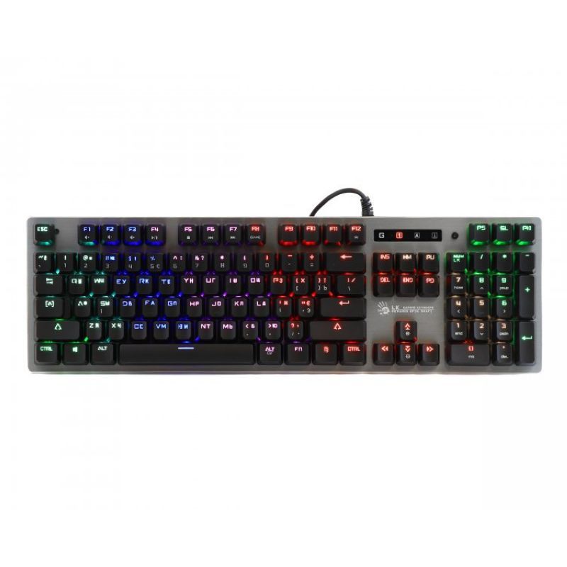 Клавіатура Bloody B760 (Grey) Green Sw