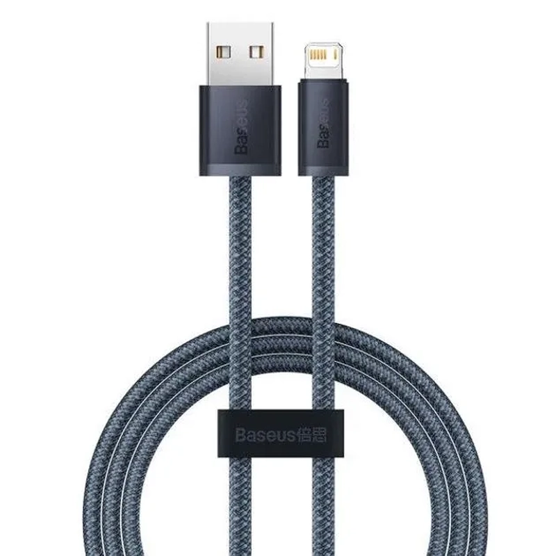 USB кабель Baseus Dynamic Lightning 1m Slate Gray CALD000416