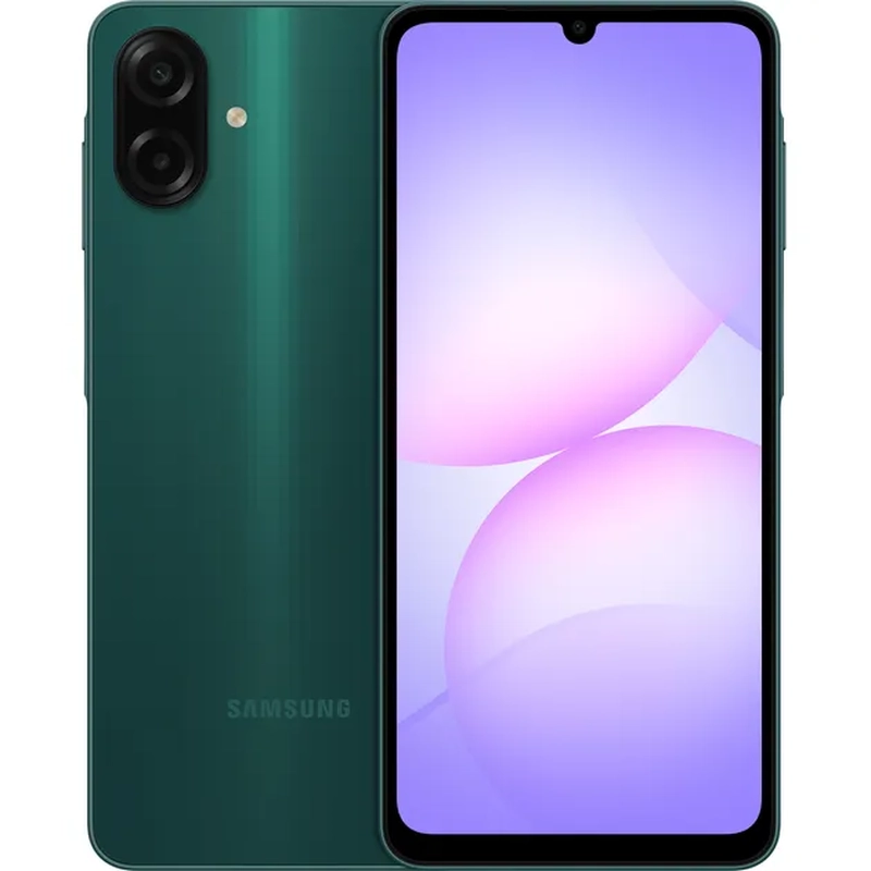 Смартфон Samsung A07 4/128GB Green (SM-A075FZGGSEK)