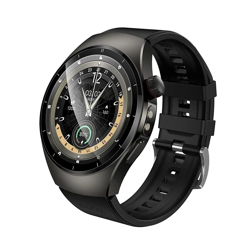 Смарт-годинник HOCO Y40 38mm. 315 mAh. IP68  Smart watch(call version) Black 6942007672078
