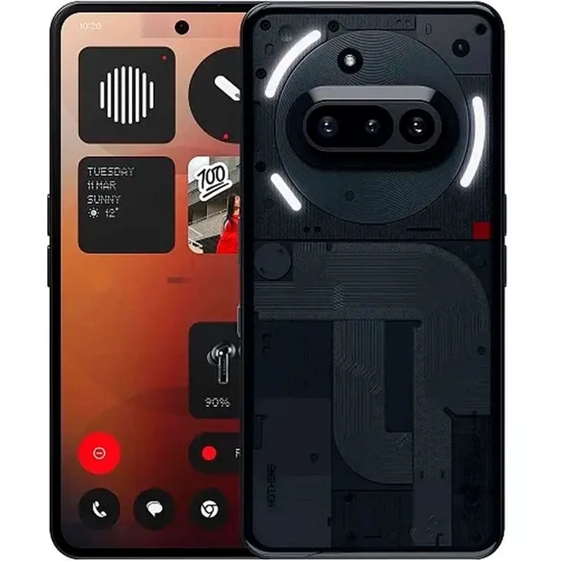 Смартфон Nothing Phone (3a) 12/256Gb Black (920021K)
