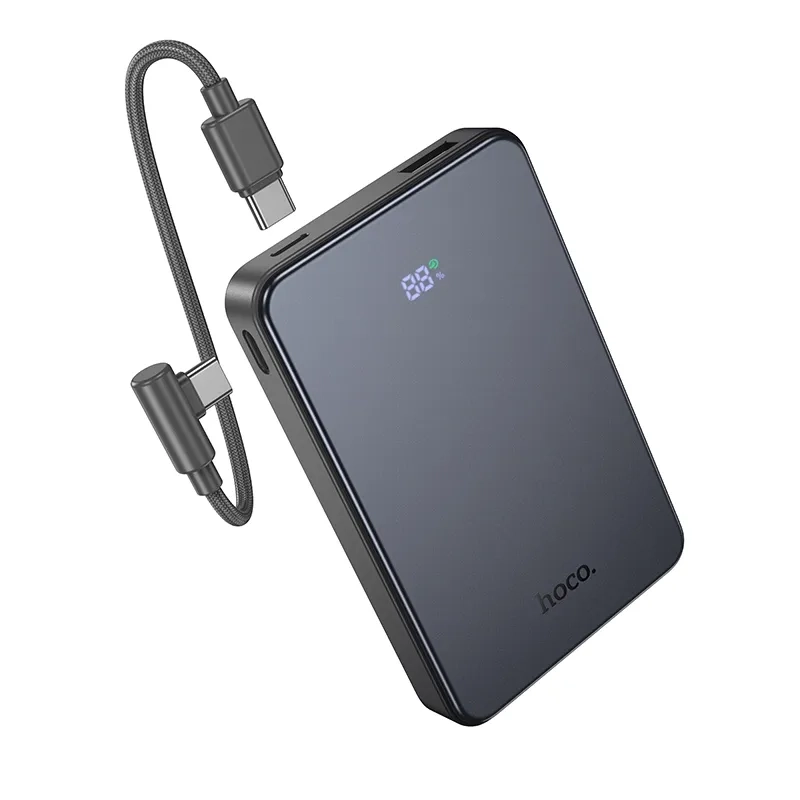 Батарея HOCO J170 Starlight 22.5W (10000mAh) Metal Gray 6942007672696
