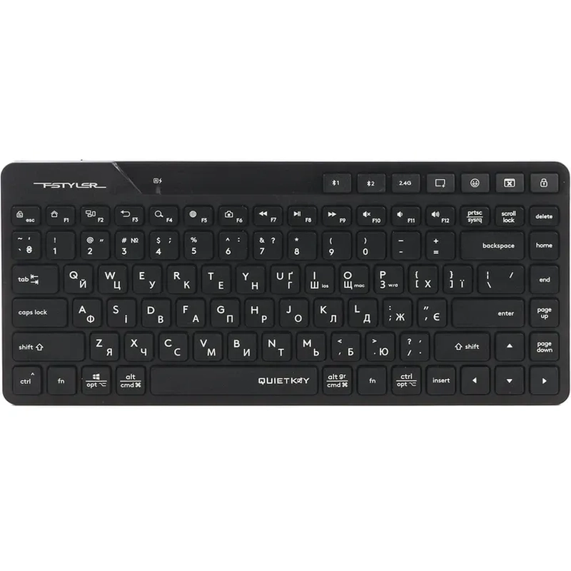 Клавіатура бездротова A4Tech FBK26C AS (Black)