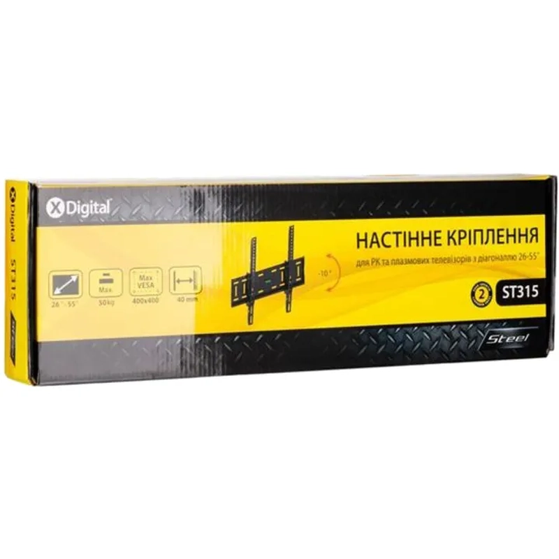 Підставка під ТВ X-DIGITAL STEEL ST315 Black(5988309)
