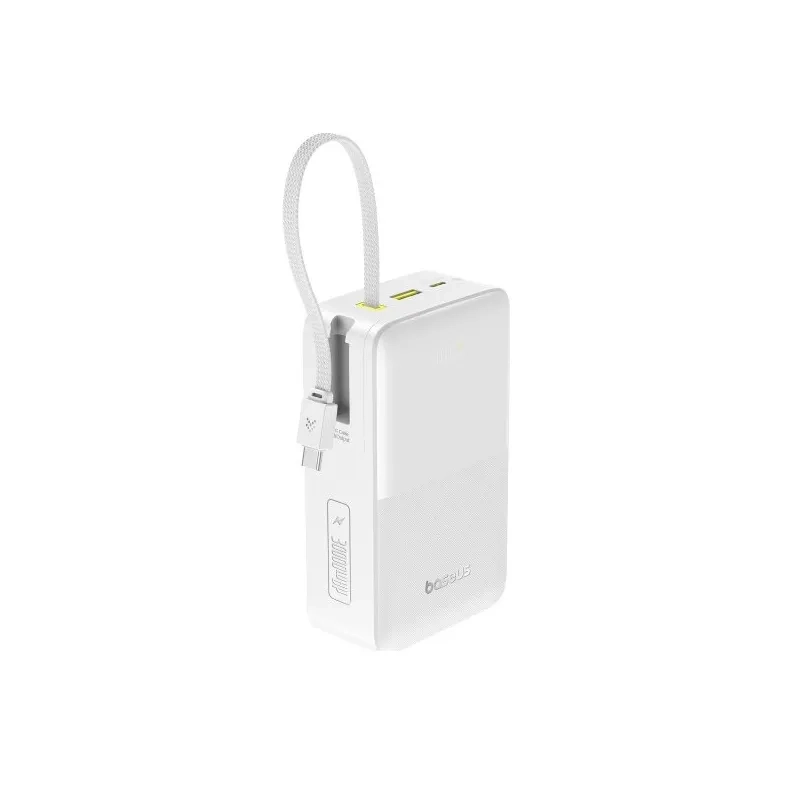 Батарея Baseus EnerFill FC51 Bipow 2 Pro 22.5W 30000mAh White (E0028101)