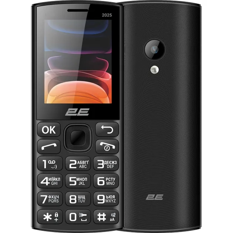 Мобільний телефон 2E E240 2025 Black