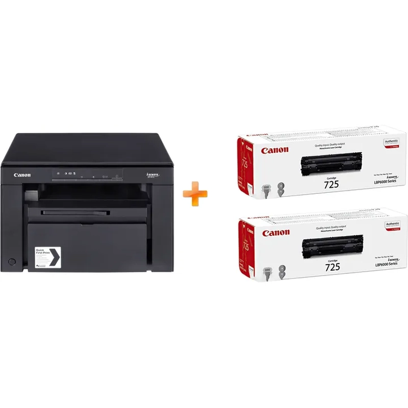 БФП CANON MF3010 EUR + 2 Картриджа 725 5252B034